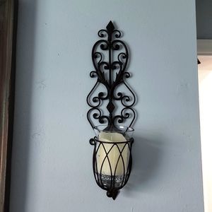 2 Candle wall sconces